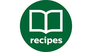 Meer dan 200 recepten in de app en het gratis meegeleverde receptenboek