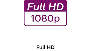 1080p Full HD 解析度呈現高畫質細節