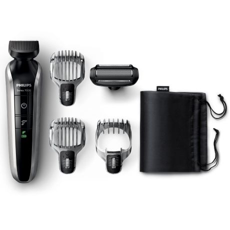QG3382/15 Multigroom series 7000 أداة تشذيب 5 في 1 لكل مناطق الجسم