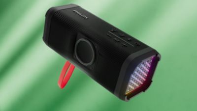 Bold sound with surprisingly deep bass at any volume