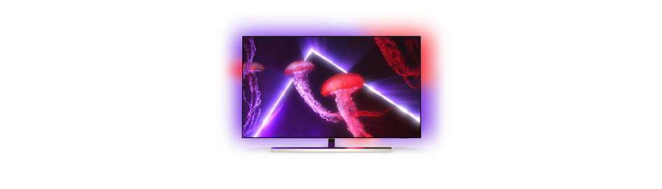 Philips Ambilight 65in Android OLED 4K UHD TV 65OLED807