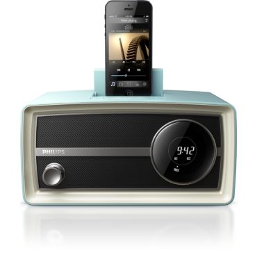 Ρετρό μίνι ραδιόφωνο