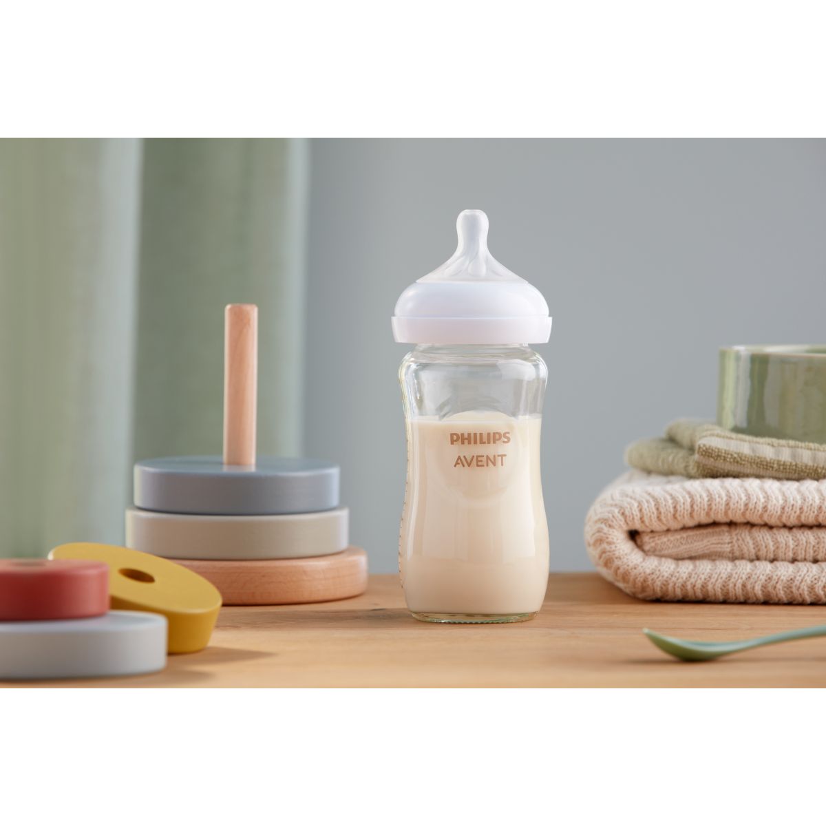 Avent Glass Natural Response Baby Bottle - thumbnail 2