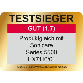 Sonicare Series 5500 Wiederaufladbare Zahnbürste