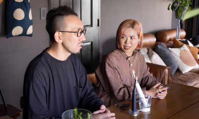 自宅での口腔ケアについて話し合うエリさんと能田屋直樹さん