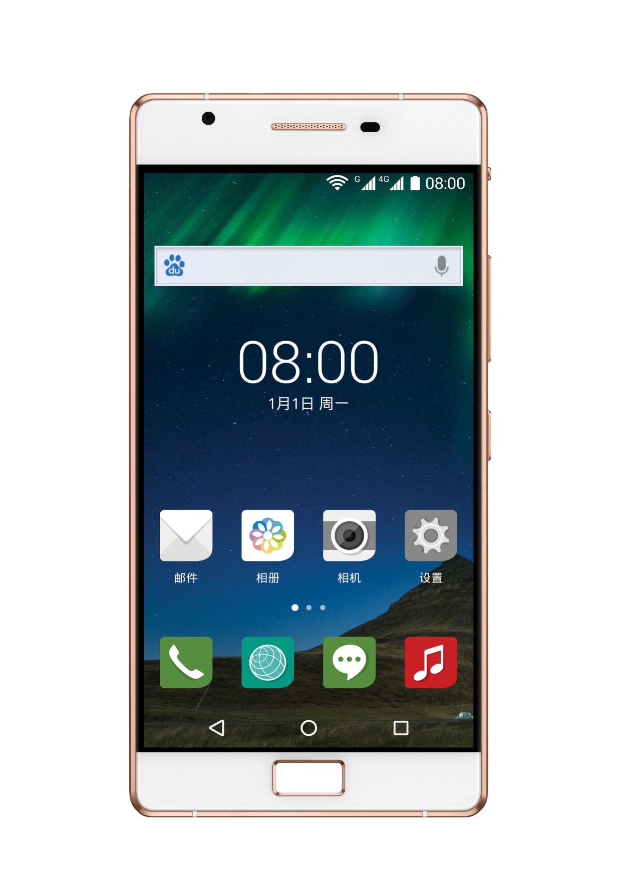 具有 19 天的待机时间，采用纤薄设计