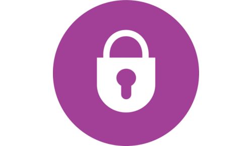 Mecanismo de cierre en el mango para un almacenamiento fácil y seguro