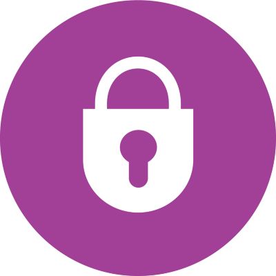 Bloqueador de cierre en el mango para guardar de forma fácil y segura