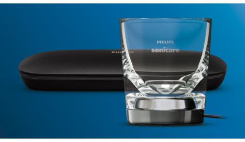 Premium charging glass and travel case