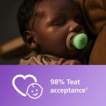 Soothing newborns from day 1