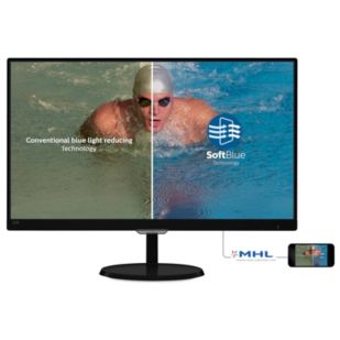 LCD 顯示器設有 SoftBlue 技術