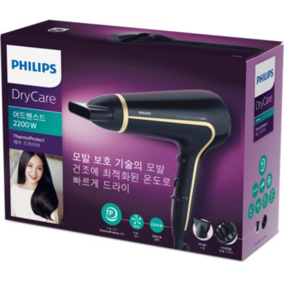 모발 보호 기술의 모발 건조에 최적화된 온도로 빠르게 드라이
