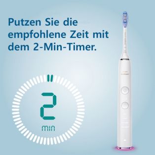 Sonicare DiamondClean Smart 9400 Elektrische Schallzahnbürste mit App - Weiß