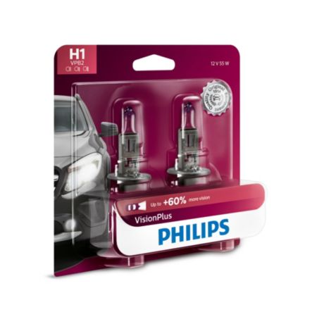 12258VPB2 VisionPlus upgrade headlight bulb