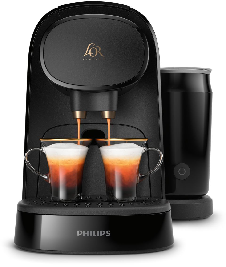 Machine à café capsules L'Or Barista Rouge/Noir - PHILIPS - LM9012