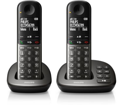 Cordless phone best sale with cordless headset