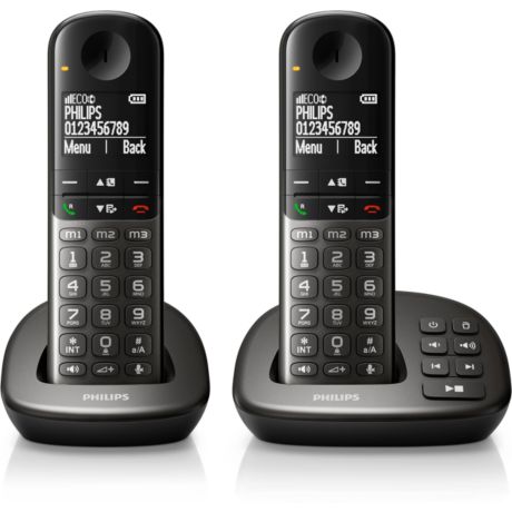 XL4952DS/38  Téléphone fixe sans fil avec répondeur