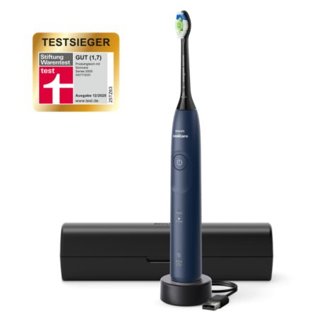 HX7113/01 Philips Sonicare Series 5500 Wiederaufladbare Zahnbürste