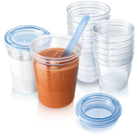 SCF613/20 Philips Avent VIA Baby Food Set