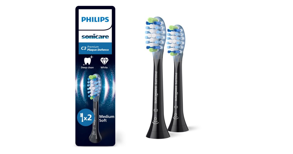 Philips Sonicare Premium Plaque Defence 2-balenie kefkových nadstavcov HX9042/88 - hlavný produktový obrázok Philips