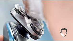 Aquatec omogućava ugodno suho ili osvježavajuće mokro brijanje