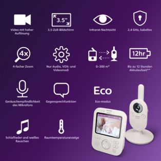 Avent Video Baby Monitor Generalüberholt Premium