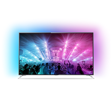 75PUS7101/12 7000 series Ultraslanke 4K-TV met Android TV™