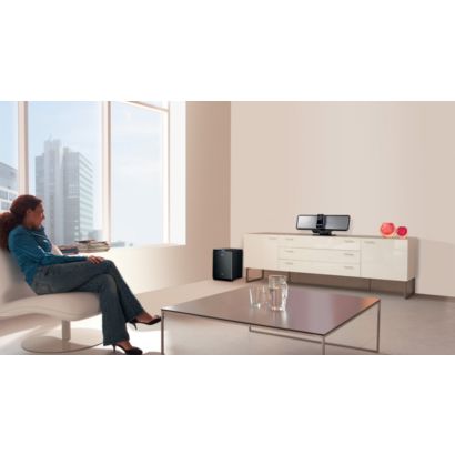 Disfruta de la música de tu iPod con el subwoofer inalámbrico