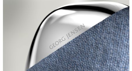 Tactile harmony. Georg Jensen polished-steel elements
