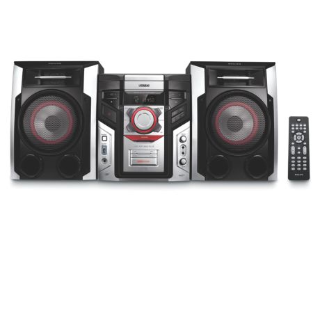 FWM397/BK  Mini Hi-Fi System c/MP3