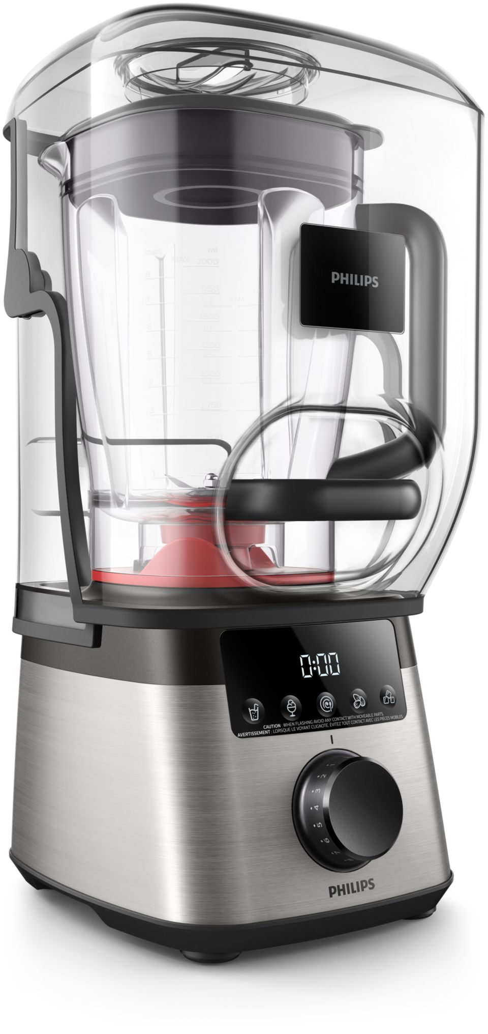 Philips 68 oz. Advance Collection 10-Speed Blender Stainless Steel