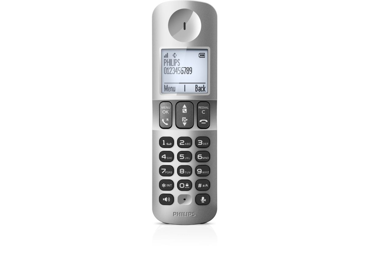 Беспроводной телефон D5001S/51 | Philips