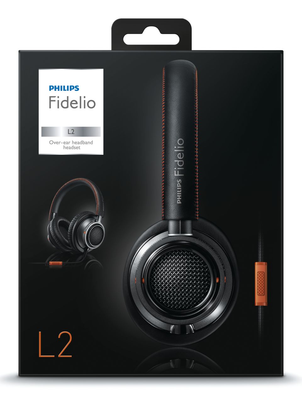 Fidelio Headphones with mic L2BO/00 | Philips Fidelio