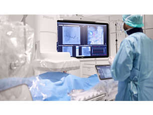 FlexVision Pro Total control desde sala de intervención en mesa de paciente con LCD alta resolución 58&#039;&#039;