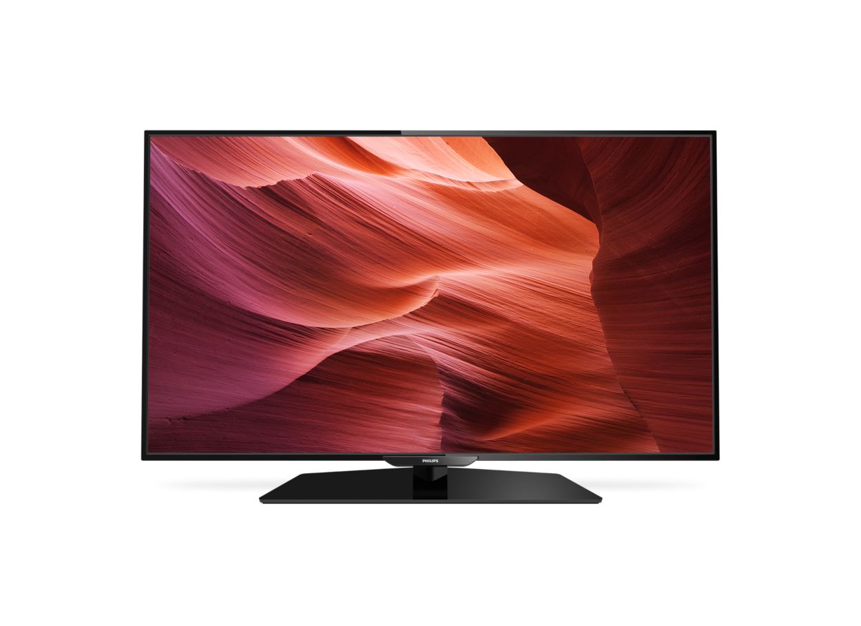 Тонкий світлодіодний телевізор Full HD Smart TV