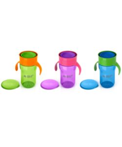 300ml Adult Sippy Cups Portable Spill Proof Mobility Drinking Cups