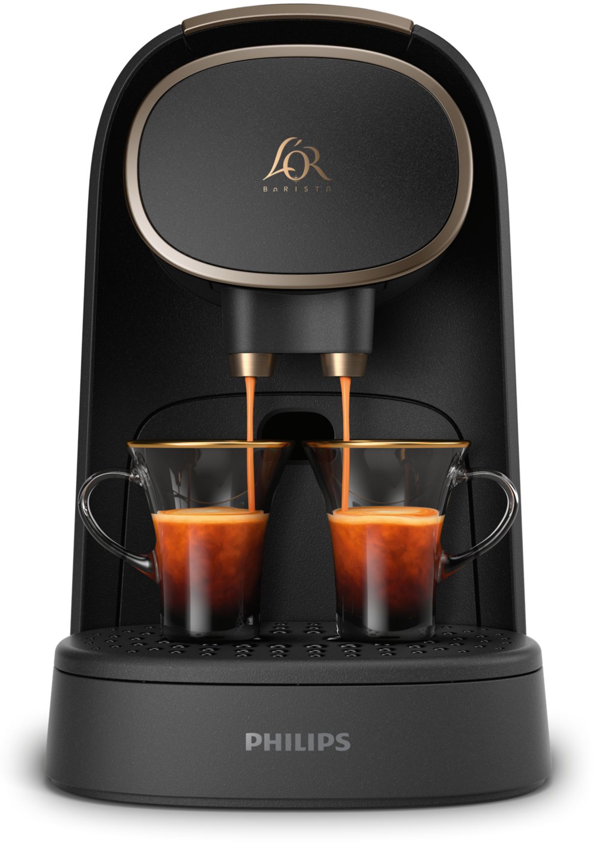 Cafetera de cápsula LARIO con vaporizador Capitani ITALY sistema Nespresso®  con 80 Cápsulas de Regalo - Café Jurado