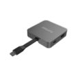 USB-C 集线器扩展到 4 端口迷你集线器