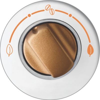 Temperature control knob to deliver maximum flavor