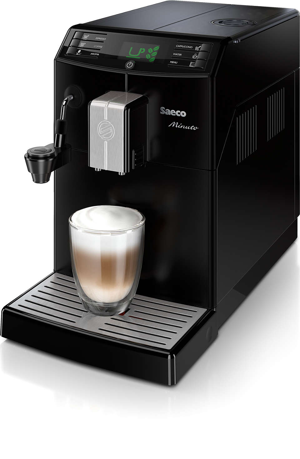 Harde wind Leegte woonadres Minuto Cappuccino, Automatisch espressoapparaat HD8762/01 | Saeco