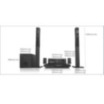 Suara surround sinematik berdaya 1000W
