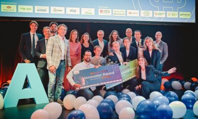Winnaar innovator award groepsfoto