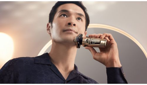 60 minutters ledningsfri barbering på én fuld opladning