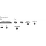 Itin plonas „Full HD LED“ televizorius