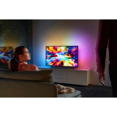 Ultratenký 4K UHD LED televizor se systémem Android