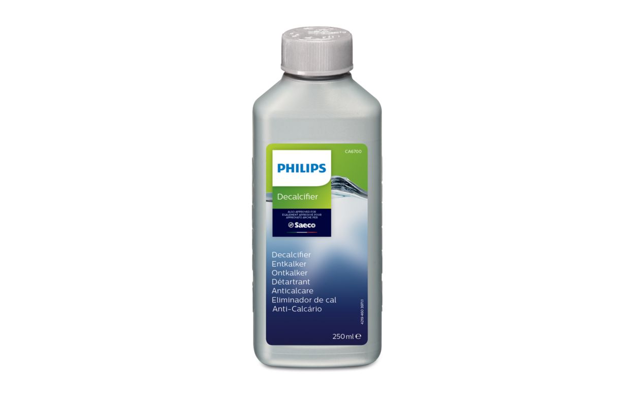 CA6700/22 Descalcificador líquido universal, Saeco y otras máquinas de café  totalmente automáticas Paquete económico 2 x 8.5 fl oz