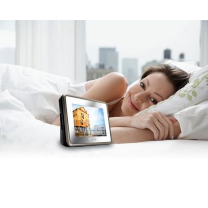 Wake up to your favorite music and photos
