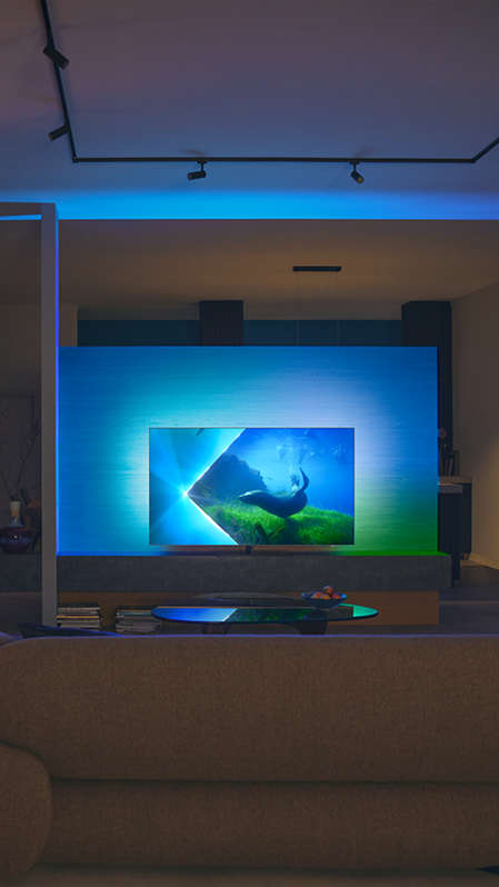 Oplev Philips Ambilight TV