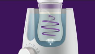 Constant milk circulation prevents hotspots