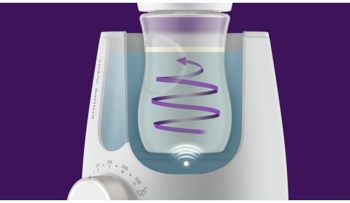 Constant milk circulation prevents hotspots